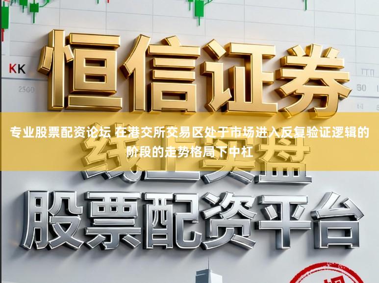 专业股票配资论坛 在港交所交易区处于市场进入反复验证逻辑的阶段的走势格局下中杠